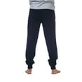 thumbnail image 3 of Pro Club Men's Mediumweight Jogger Fleece Long Pants - Navy - Large, 3 of 3