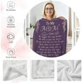 thumbnail image 6 of Birthday Gifts for Mom,Mom Birthday Gifts from Daughter,Gifts for Mom Birthday,to My Mom Blanket from Son,Lightweight Soft Warm Throw Blankets for Home Office Sofa Gifts for Mom Mother 30"x40", 6 of 6