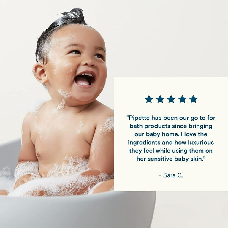 Pipette Baby Shampoo and Body Wash Fragrance Free Tear Free