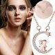 thumbnail image 2 of Personalidad de la moda de la luna lindo collar de conejo colgante para las mujeres regalos de joyería, 2 of 2