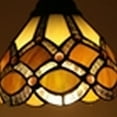 thumbnail image 3 of CHLOE Lighting GEORGIA Tiffany-Style Victorian Stained Glass Mini Chandelier 21" Width, 3 of 4