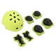 thumbnail image 4 of Conjunto de equipo de protección para patinaje, 7 piezas/juego, casco de seguridad para niños, casco de bicicleta, protección de seguridad, casco de seguridad, conjuntos de rodilleras y coderas, rend, 4 of 14