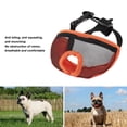 thumbnail image 4 of Adjustable Short Snout Dog Muzzle, Breathable Mesh   For Biting Chewing, Training, Licking And Grooming, 4 of 8