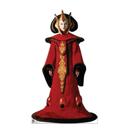 Cardboard People Queen Amidala Life Size Cardboard Cutout Standup - Marvels Star Wars: The Phantom Menace 25th Anniversary