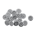 thumbnail image 1 of GUOOL 20 Pieces Vintage Metal Shank Button Craft Buttons for , Suits, 18mm Daisy Flower, 1 of 8