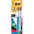 thumbnail image 1 of Bolígrafo BIC 4 Color Shine retráctil de 1,0 mm, paquete de 2, 1 of 6