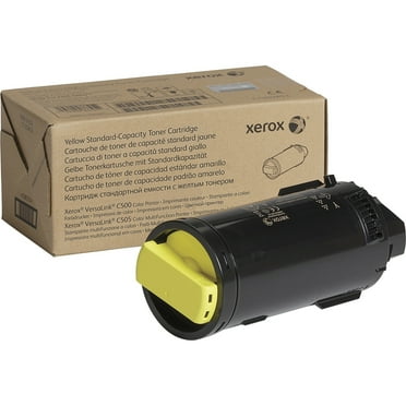 Xerox Original Toner Cartridge, Yellow, Laser, Standard Yield, 2400 Pages