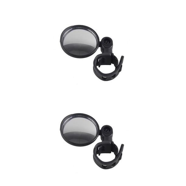 Espejo retrovisor Greeniant para manillar de bicicleta Negro 51 mm 2Conjunto