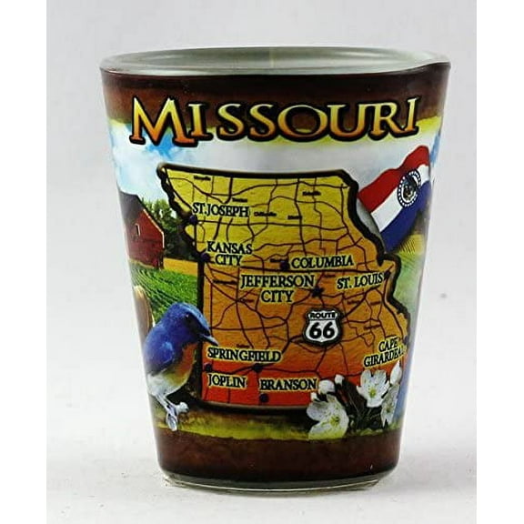 Missouri State Collage Shot Glass rtp