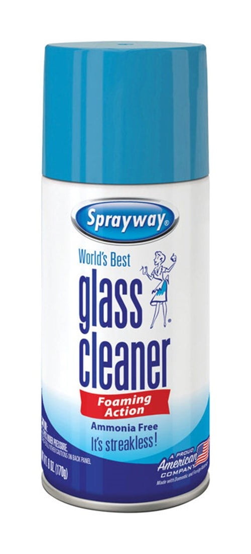 Sprayway Fresh Scent Glass Cleaner 6 oz. Foam