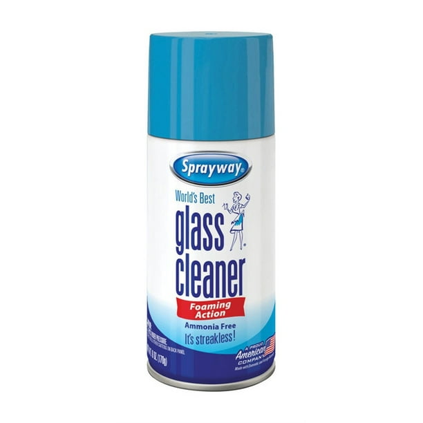 Sprayway Fresh Scent Glass Cleaner 6 oz. Foam