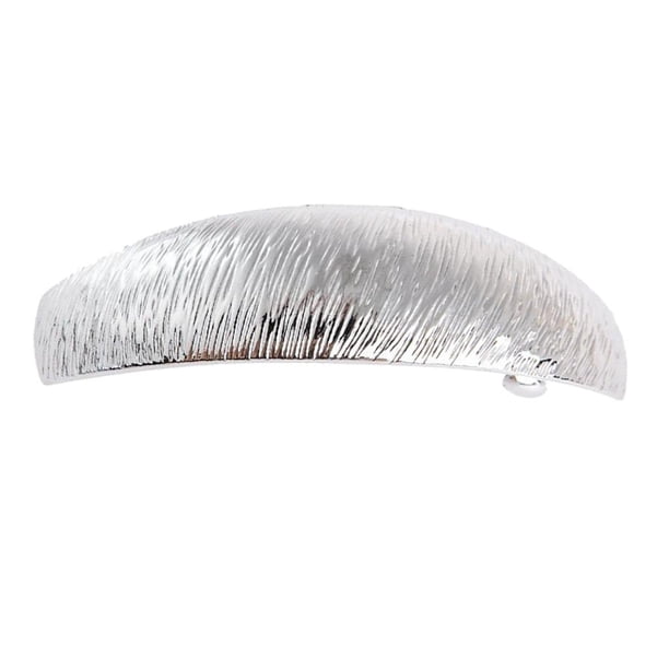 Broche francés Yinane Barrettes de primavera para el cabello joyería plata