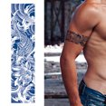 thumbnail image 3 of Pegatina impermeable, tatuajes temporales de animales, tatuajes de medio brazo para adultos y niños, 4 Uds., 3 of 9