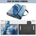 thumbnail image 4 of Xoenoiee Blue Marble Print Golf Cart Seat Covers for Summer, Universal Breathable Anti-hot Golf Cart Seat Towel Blanket with Pockets for 2 Person Seats Golf Carts, 4 of 7
