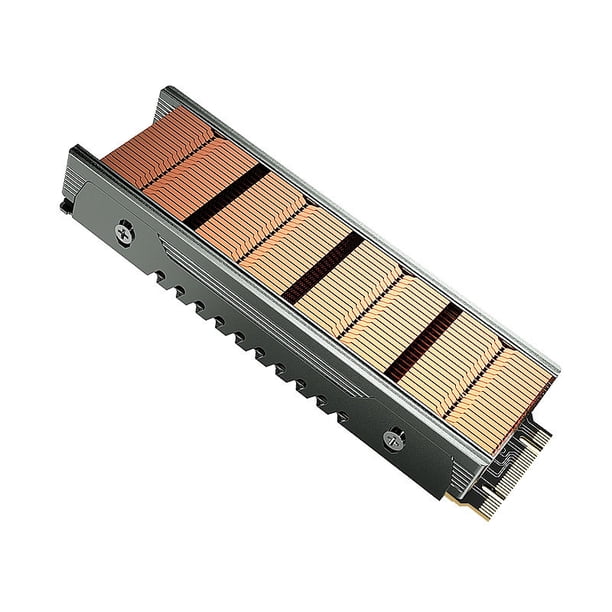 Disipador térmico de disco duro de estado sólido NVMe/NGFF 2280 M.2 SSD Radiador con almohadillas térmicas Hugtrwg Nuevos Originales