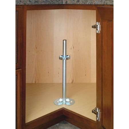 

Rev-A-Shelf 4Bm1-18-52 Two Shelf Lazy Susan Bottom Mount Post Hardware - Zinc