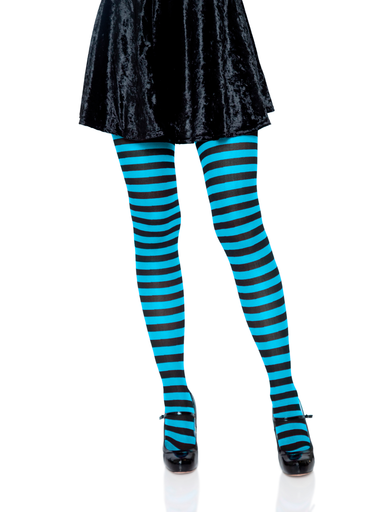 Way to Celebrate Halloween Women's Striped Tights