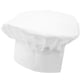 thumbnail image 5 of Sombrero de trabajo de cocina sombrero para camarera para hotel cocina chef gorro de algodón sombrero de tela de algodón, 5 of 6