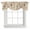 Beige Black, variant on Tie Up Valances for Windows, Floral Adjustable Valance Curtains Window Treatment for Living Room/Bedroom Windows, Spring Flower Rod Pocket Kitchen Curtains & Drapes 42x12 Inch