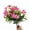 Fuchsia, variant on JUANCHENG Artificial Impatiens Flowers for Outdoors - Silk Multicolor 40 cm Faux Blooms