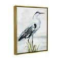 thumbnail image 4 of Stupell Industries Shore Bird Portrait Animals & Insects Painting Gold Floater Framed Canvas Art Print Wall Art, 17 x 21, 4 of 10