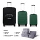 thumbnail image 5 of Juego 3 Maletas De Viaje Rigidas Ruedas 360 Bolsas De Viaje verde 1, 5 of 9