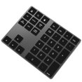 thumbnail image 1 of Teclado numérico Bluetooth de aleación de aluminio Teclado numérico inalámbrico recargable Teclado numérico externo delgado Scienceny DZ7299-01B, 1 of 2