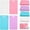ALL-4PCS, variant on Erasable Badge Note – Erasable Silicone Badge Note with Ballpoint Pen – Reusable ID Card Badges Reel Notepad for Nurses and Doctors (ALL-4PCS)
