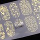 thumbnail image 3 of 10x Beauty Stickers Geometría De Flores Decoraciones De Uñas en apariencia De Con 10 Piezas De De Uñas Y Tampones, 3 of 9