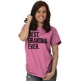 thumbnail image 5 of Best Grandma Ever Nanna Gigi Nan Cute Women's Graphic T Shirt Tees Brisco Brands S, 5 of 6