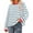 Gray 29001, variant on OWMEOT Women's Oversized Sweatshirt Striped Crewneck Tops Raglan Long Sleeve Pullover Shirts Loose Fall Y2K Outfits