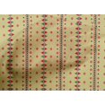 thumbnail image 4 of oneOone Cotton Cambric Fabric Diamond & Triangle Geometric Decor Fabric Printed BTY 56 Inches Wide, 4 of 4