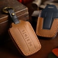 thumbnail image 2 of Leather Car Key Cover Case Keyring Protective Bag for Great Wall WEY Tank 300 GT Auto Accessories, 2 of 9