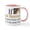 White/Pink Inside, variant on CafePress - Bunny Rights At Easter Mugs - 11 oz Ceramic Mug - Novelty Coffee Tea Cup