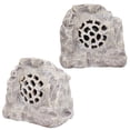thumbnail image 2 of Solar White Outdoor Bluetooth Rock Speaker - Set of 2, 2 of 10