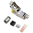 thumbnail image 2 of 6-Pack Tool Free Shielded RJ45 Cat 8, Cat8 Field Termination Plug, Cat8 Connector, Cat8 Plug, 2 of 7