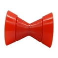 thumbnail image 1 of Almencla Boat Trailer Roller 4 inch Marine Trailer Roller Easy to Install Reduce Drag Red, 1 of 8