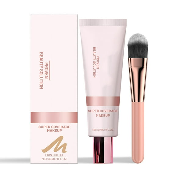 FcBaudy Concealer, Cover Perfection Tip Concealer, Concealer Liquid Makeup Non Blocking Powder Refreshing Moisturizing Light And Moisturizing Liquid 30ml Foundation foundation make up