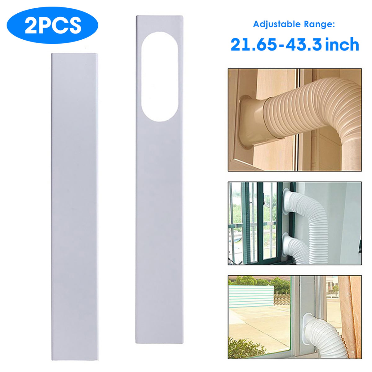 2/3PCS Adjustable Window Slide Kit Plate For Portable Air Conditioner A3 