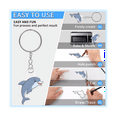 thumbnail image 4 of 260 Pcs Heat Shrink Plastic Sheet Kit Shrinky Art Film Paper with Keychains Accessory for DIY Handmade Craft, 4 of 8