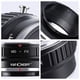 thumbnail image 5 of Adaptador de lentes K&F Concept MD Minolta MD MC Rokkor para Fujifilm FX, 5 of 7