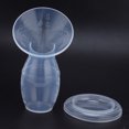 thumbnail image 4 of Manual Nueva Falla Fodud Silicona Manual de Lactancia Materna Botella de la Bomba Collector Transparente, 4 of 7
