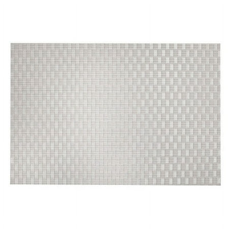

IH Casa Decor Vinyl Placemat (spectra) (silver Gray) - Set Of 12