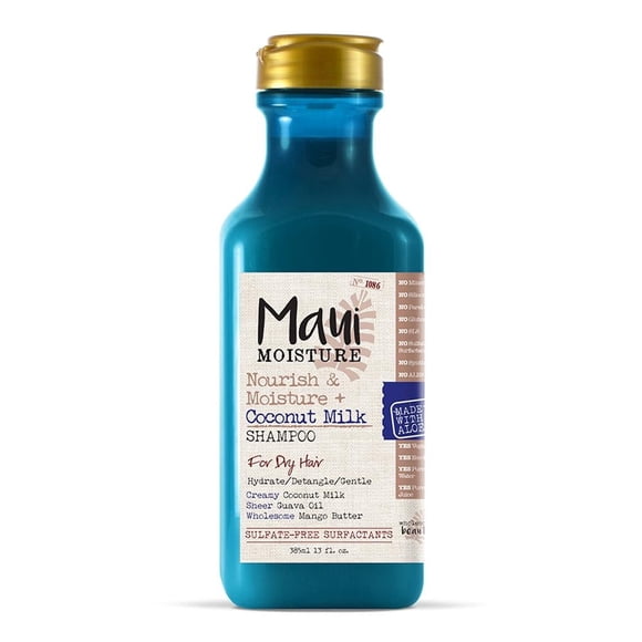 Shampoo Maui Moisture Nutritivo y Humectante de Leche de Coco 385 ml