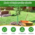 thumbnail image 5 of MODANU 2 Pcs Tree Trunk Protector 2 Size Plastic Spiral Tree Guard Plastic Tree Guards Corrugated Tree Tubes Tree Wraps to Protect Saplings Plants from Animals Mowers Trimmers, Green, 5 of 7