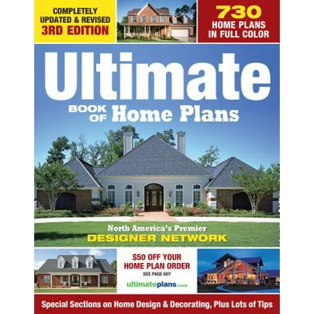 Ultimate Book  of Home  Plans  Walmart  com