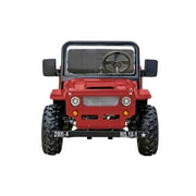 Massimo Mini 125 Go Kart 125cc 9HP, 2WD, 4 Stroke Automatic Go Cart - Red
