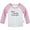 Long Pink Raglan T-shirt, variant on Hello Grandma and Grandpa Pregnancy Announcement T shirt For Baby, Newborn Babies T-shirts, Infant Tops, 0-24M Kids Graphic Tees Clothing (Long Pink Raglan T-shirt, 0-6 Months)
