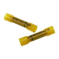 thumbnail image 2 of SeaChoice 61441 Yellow Step Down Heat Shrink 16-14/12-10 Wire Range Butt Connectors (100 Pack), 2 of 5