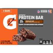 Gatorade Protein Bars Chocolate Chip, 2.8 Oz 4ct